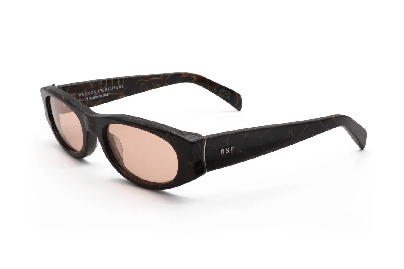 Retrosuperfuture RAZZOBROWNMARBLE Sunglasses - view 3